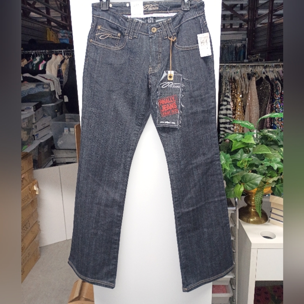 Dark Blue Denim Jeans